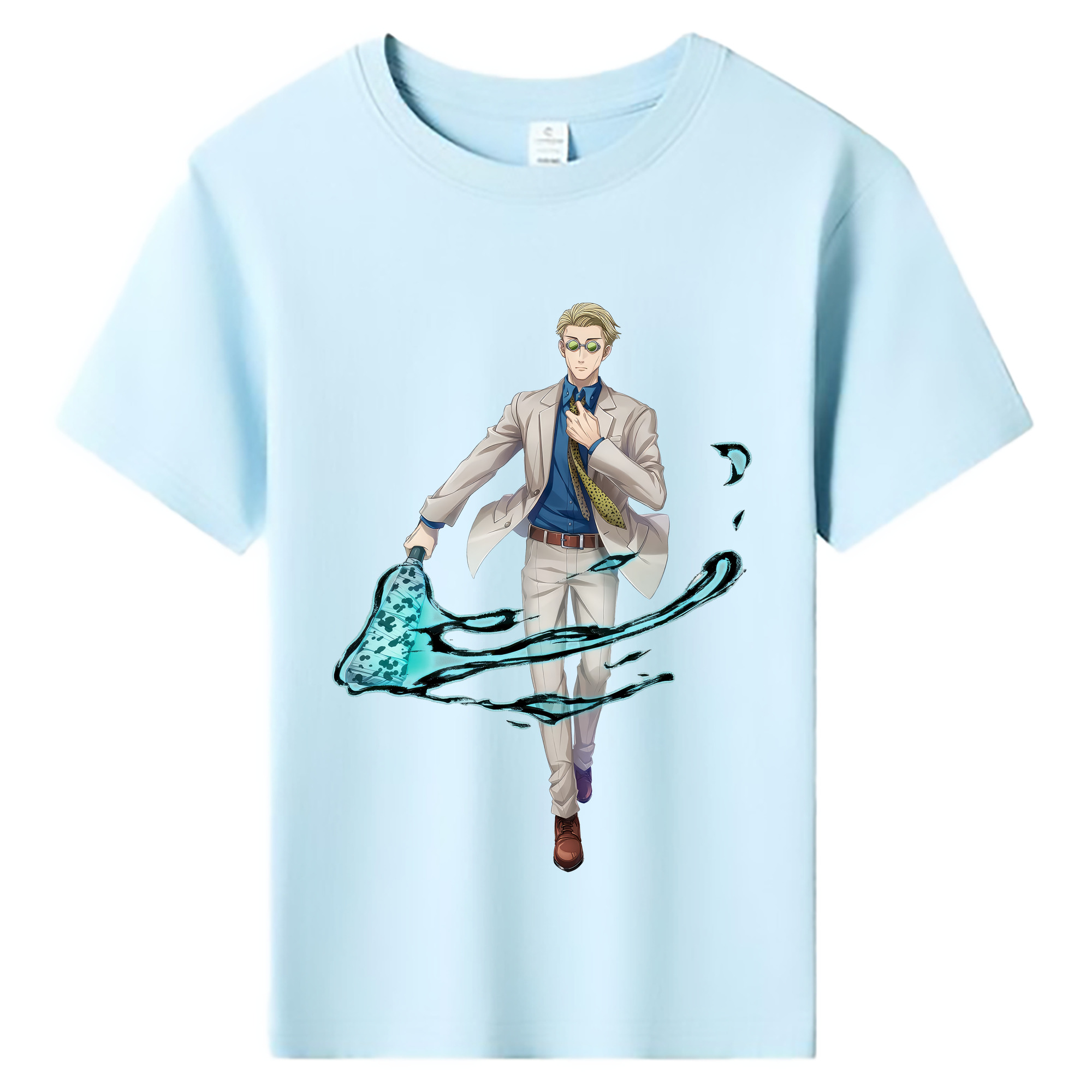 （画像用） 呪術廻戦 Jujutsu Kaisen 綿100％キッズTシャツ（フロントプリント）